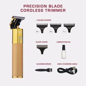 Kiss Gold Precision Cordless Trimmer